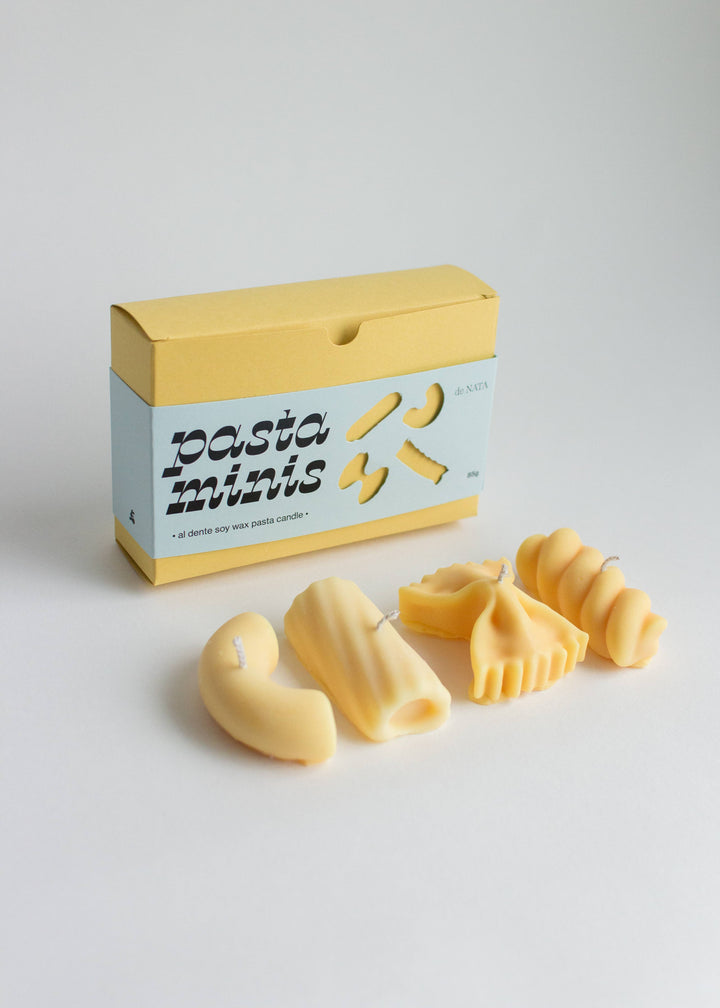 Nata Pasta Minis Set of 4 Soy Wax Candles
