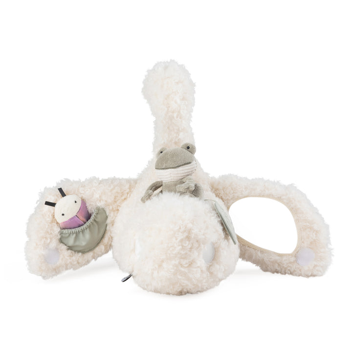 Sebra Swan Activity Toy with Frog and Rattling Bee