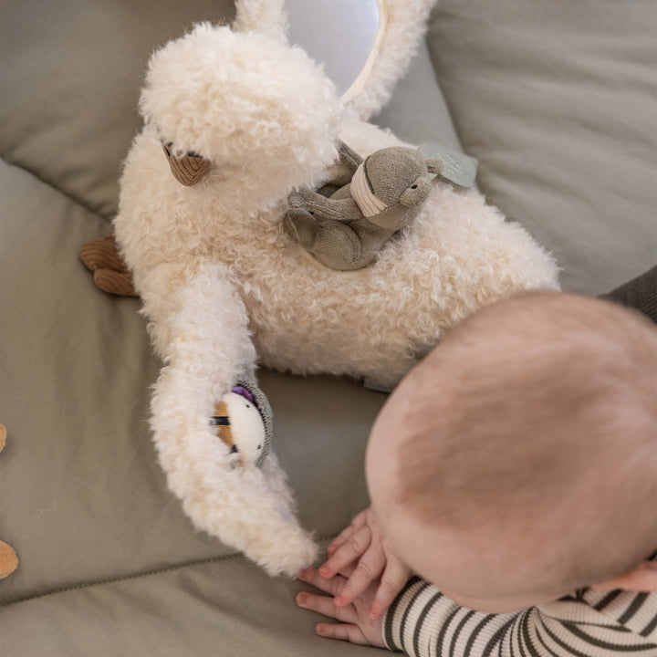 Sebra Swan Activity Toy with Frog and Rattling Bee