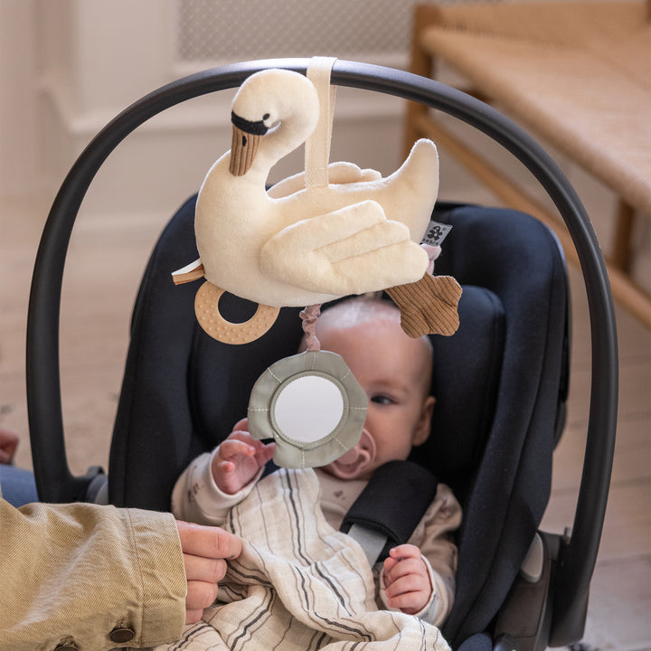 Sebra Swan Hanging Activity Toy
