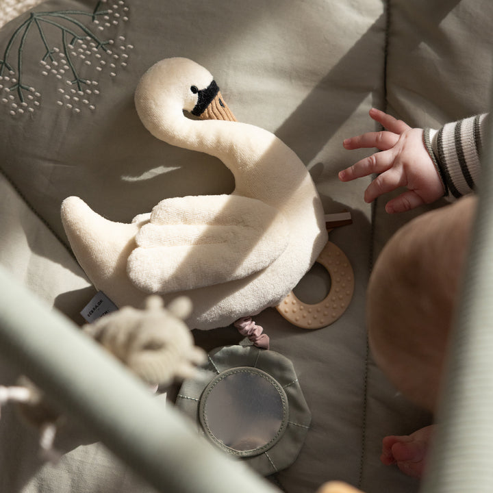 Sebra Swan Hanging Activity Toy