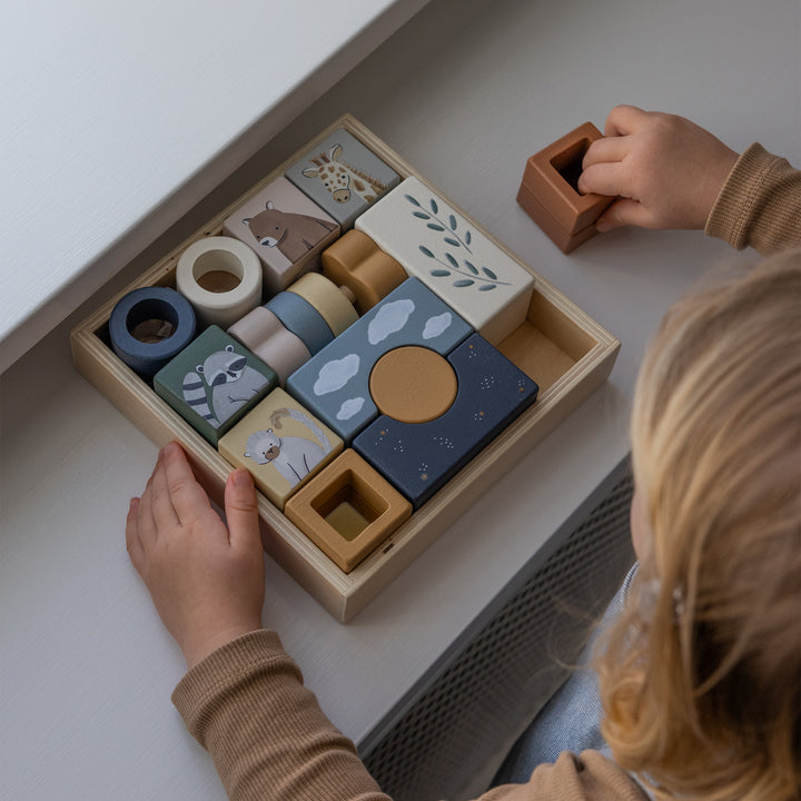 The World of Sebra Magic Wooden Blocks Box