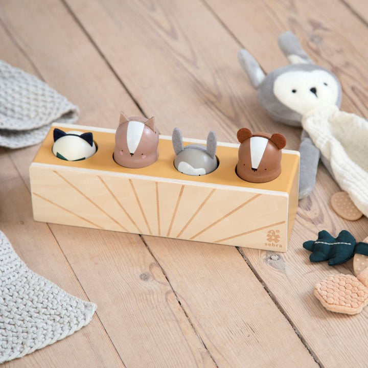 Woodland Animals Pop Up Toy By Sebra