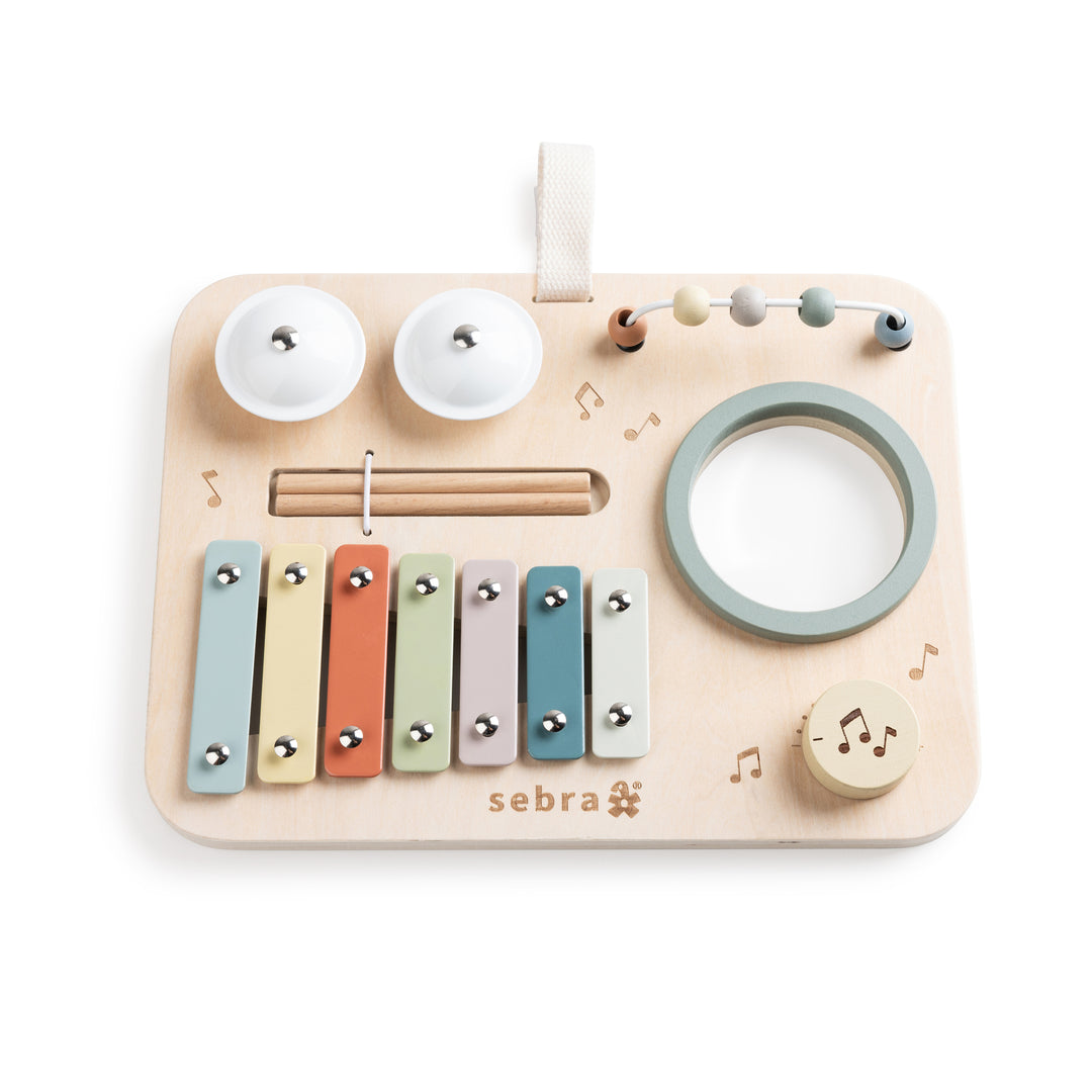 Music Wooden Activity Panel By Sebra