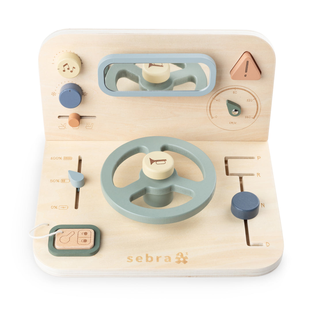 Car Wooden Activity Panel By Sebra