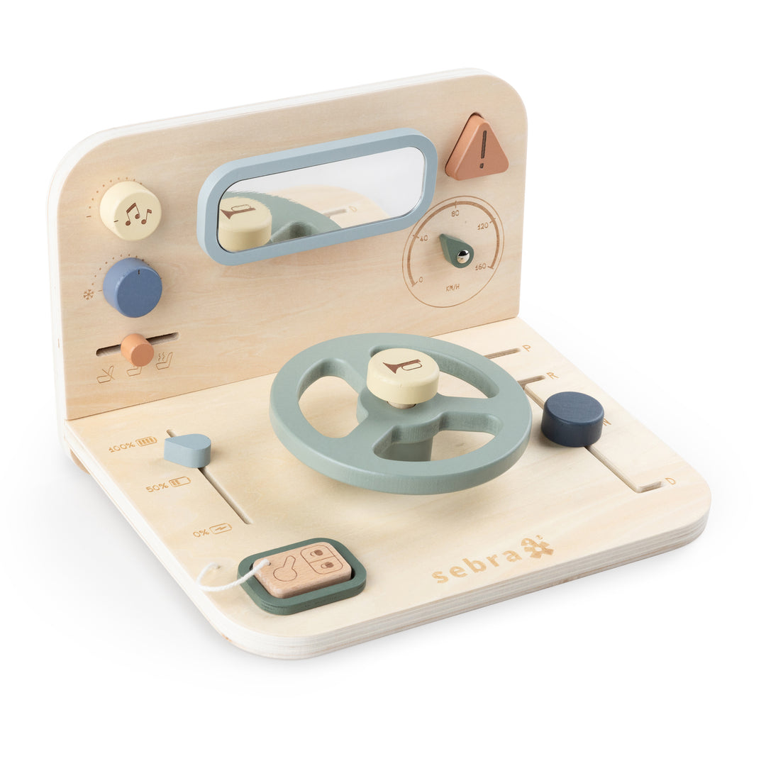 Car Wooden Activity Panel By Sebra