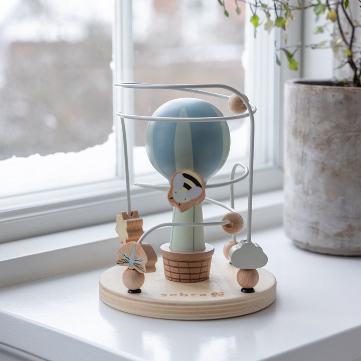 Sebra Balloon Bead Maze Wooden Toy