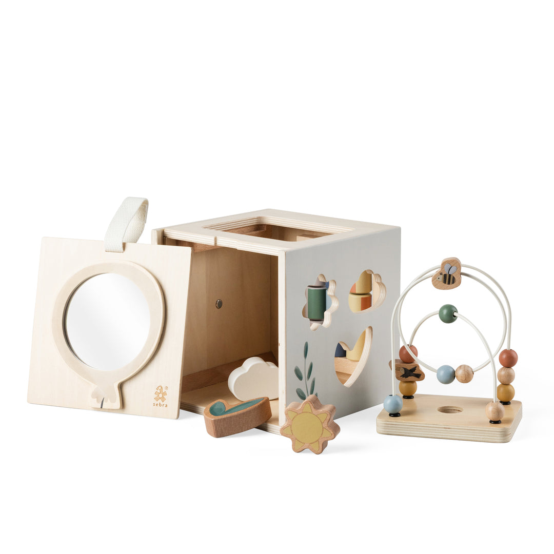 Sebra Motor Skills Wooden Play Box