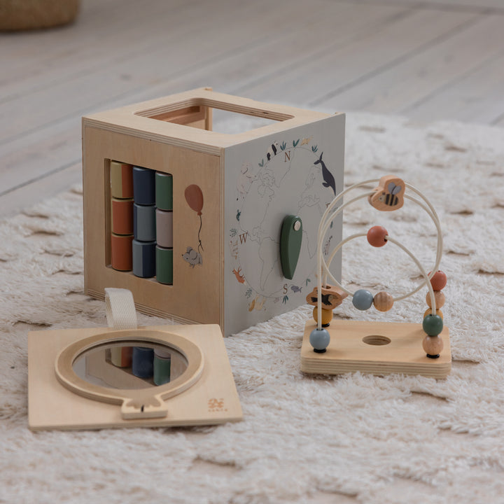 Sebra Motor Skills Wooden Play Box
