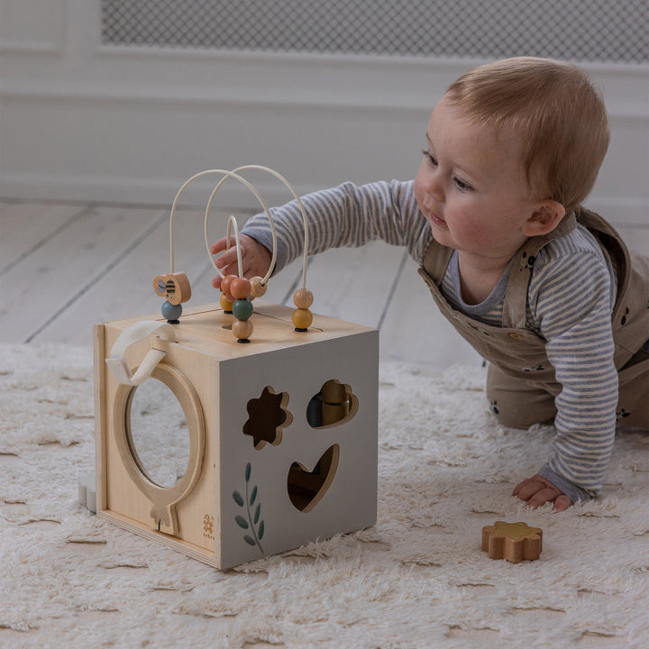 Sebra Motor Skills Wooden Play Box