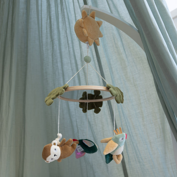 Baby Musical Mirror Mobile, Wildlife