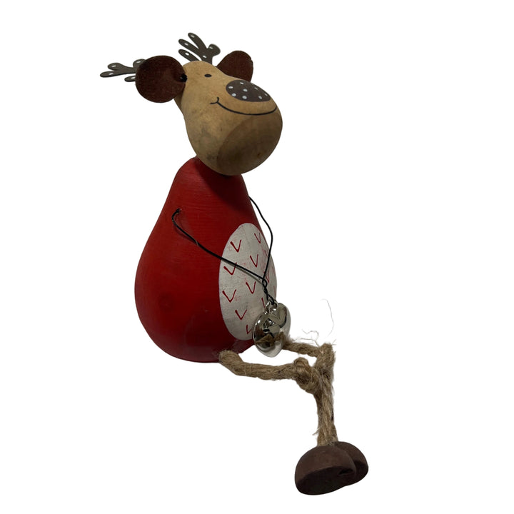 Sitting Reindeer Red