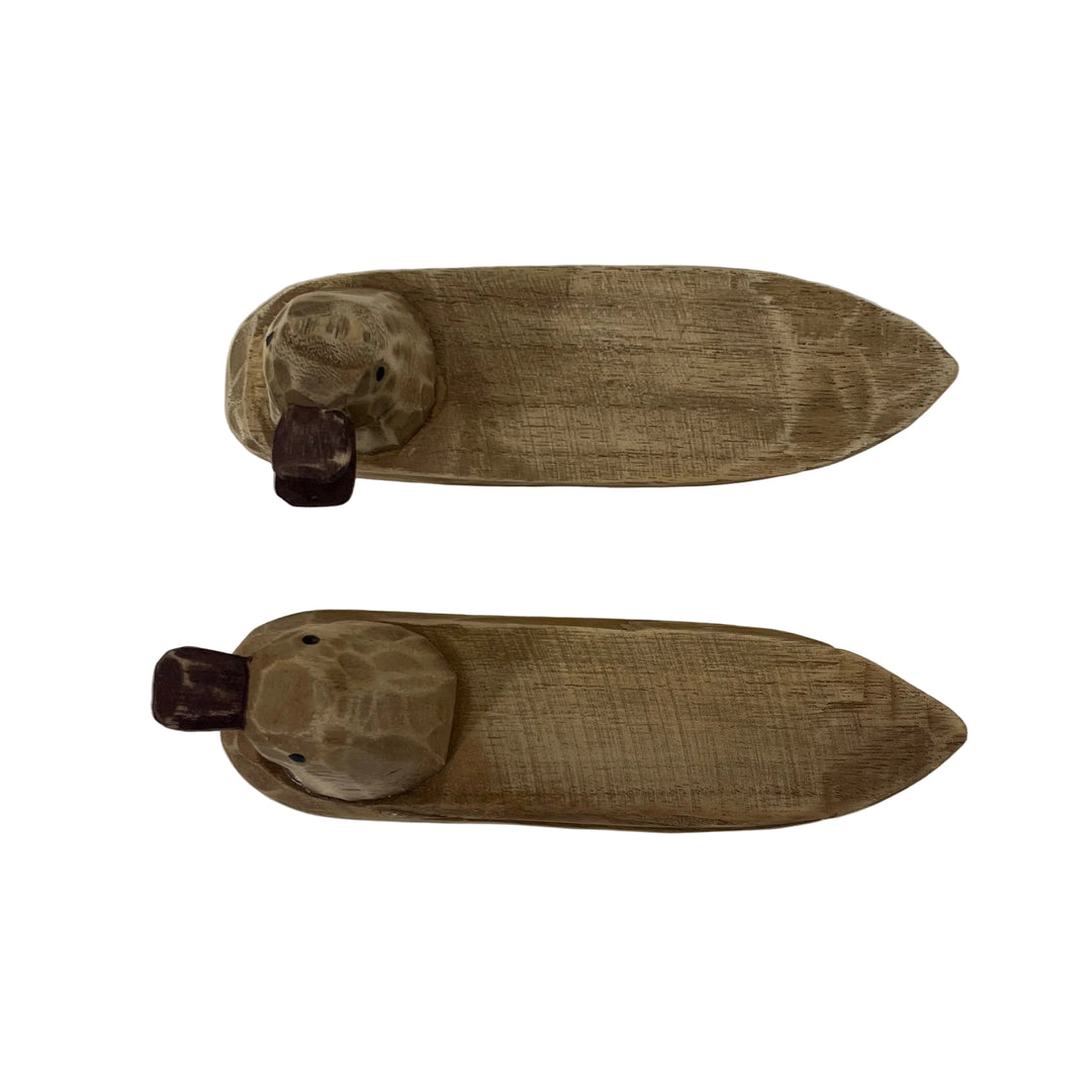 Small Pair of Wooden Ducks