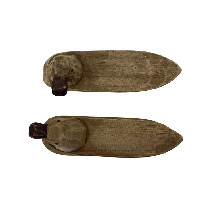 Small Pair of Wooden Ducks
