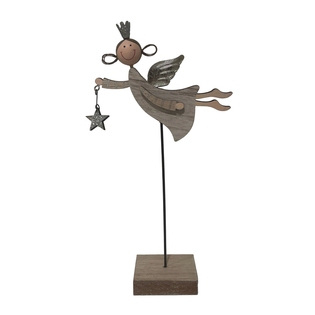 Small Hanging Angel on Plinth