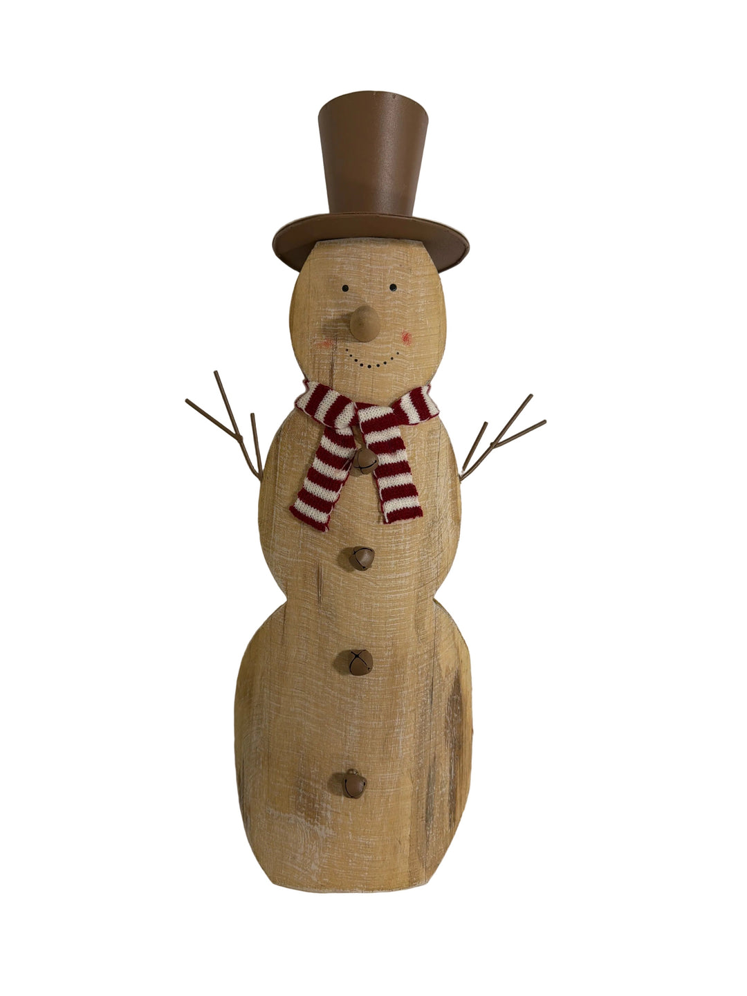 Wooden Snowman Large