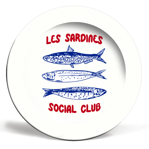 Les Sardine Social Club Plate