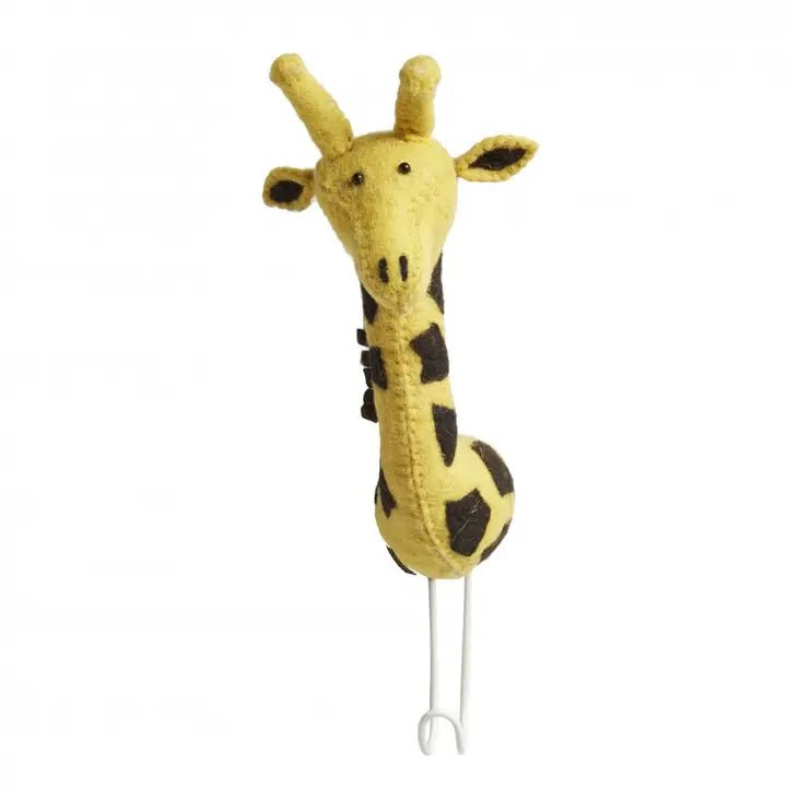Giraffe Felt Coat Hook