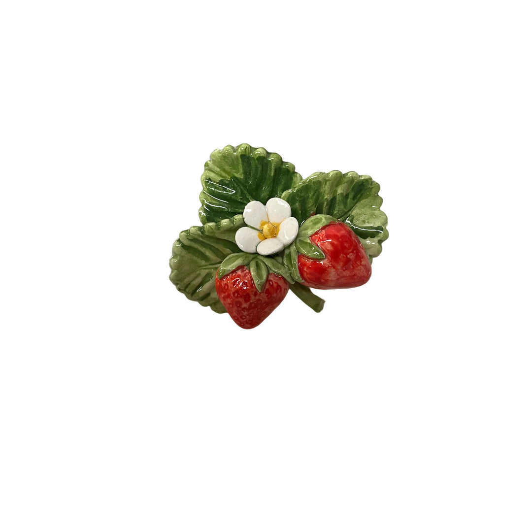 Strawberry Italian Serving Bowl