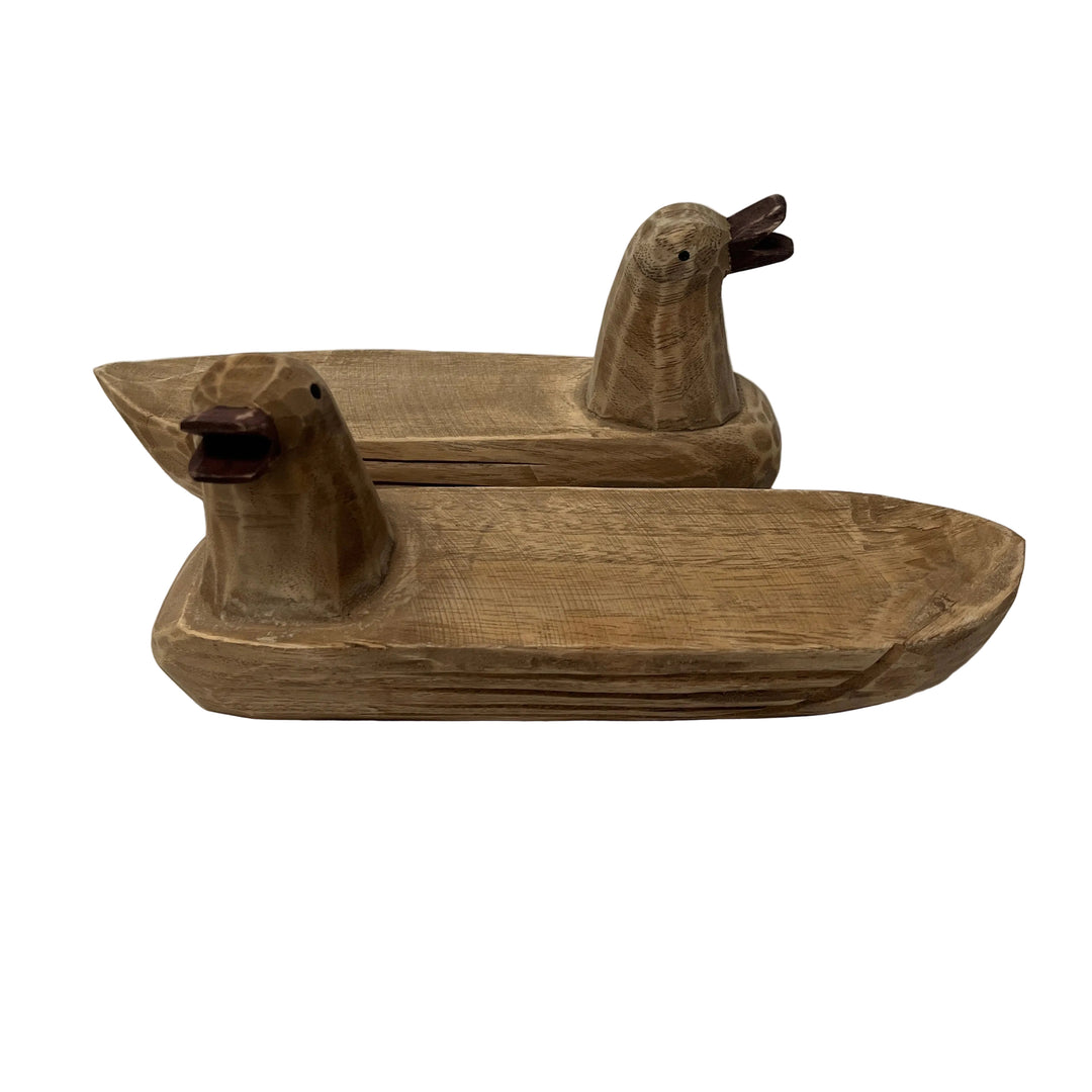 Large Pair Of Wooden Ducks
