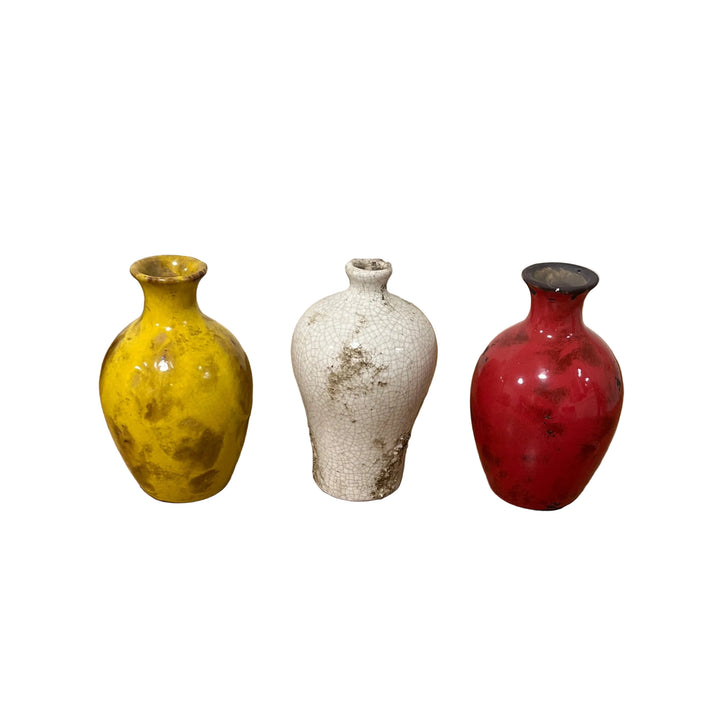 3 X Bud Vase New