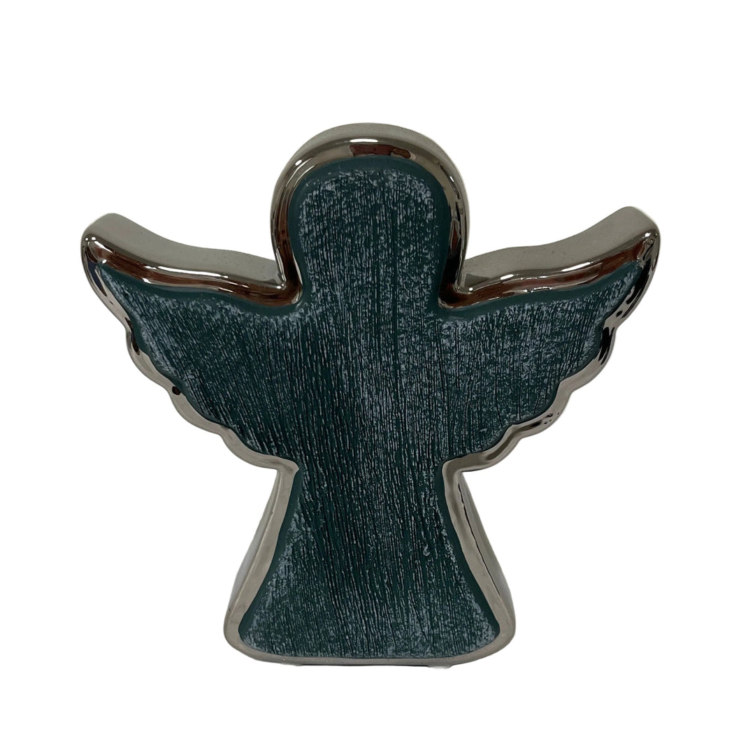 Medium Outlined Angel Green