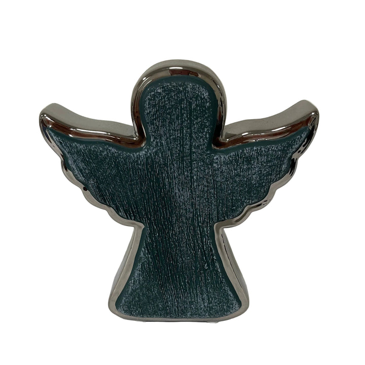 Medium Outlined Angel Green