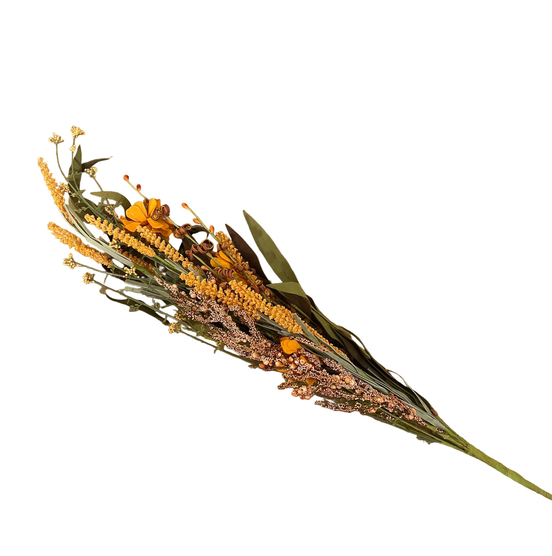 Faux Flowers Orange