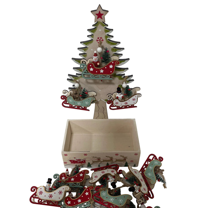 Tree Display & 12 Sledge Hangers