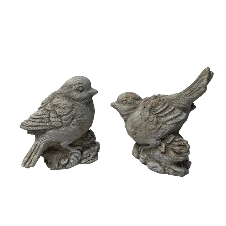 Pair of Garden Bird Ornaments