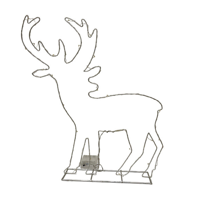 Large Reindeer Outline LED