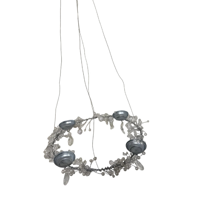 Wire Chandelier Tea Light Holder