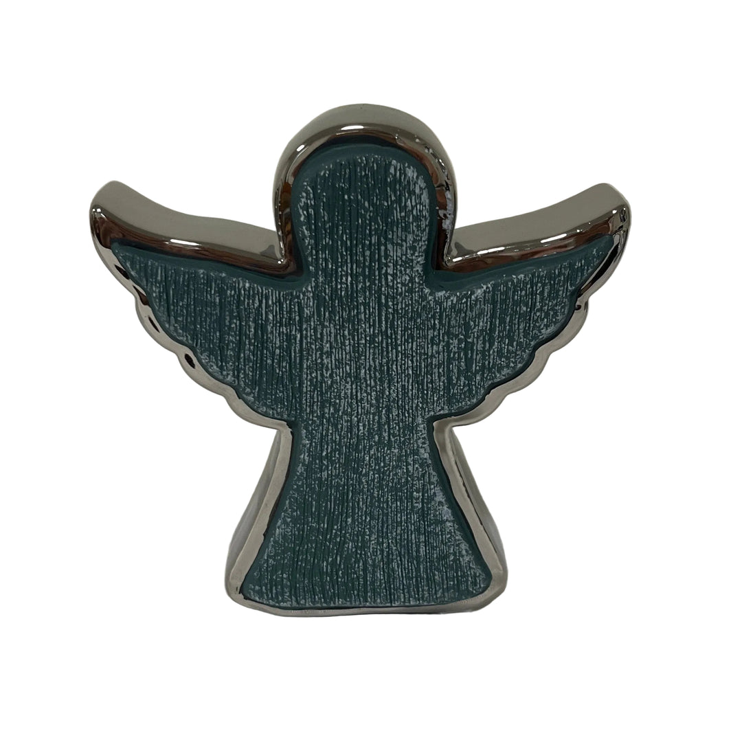 Small Outlined Angel Green