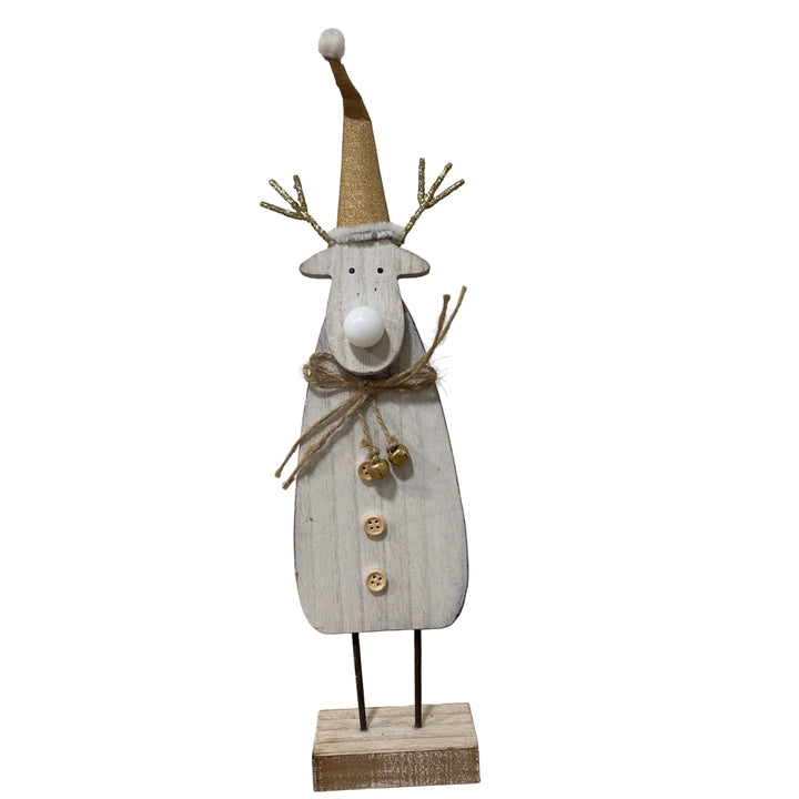 Large Standing Reindeer LED Nose