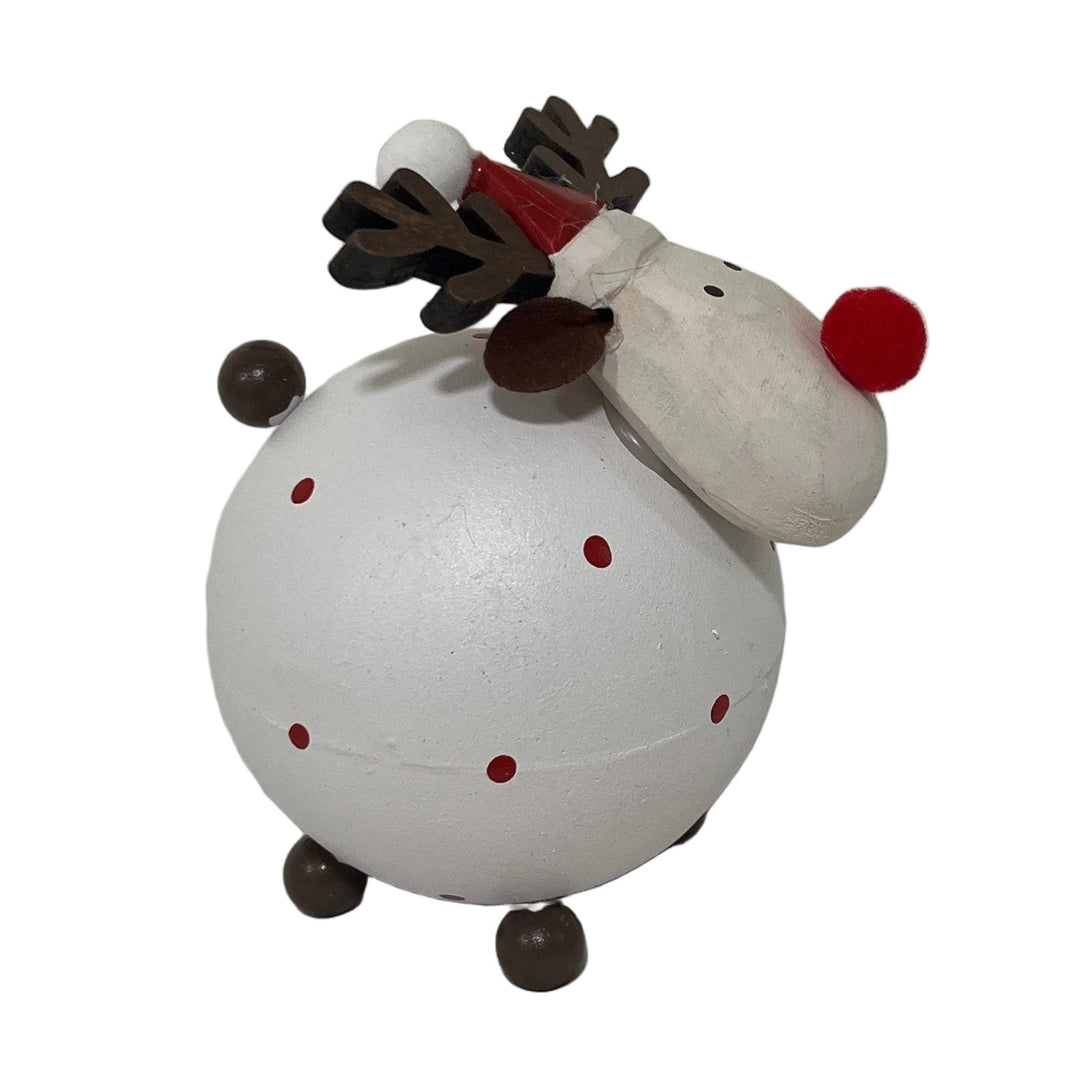 Small Standing Metal Reindeer