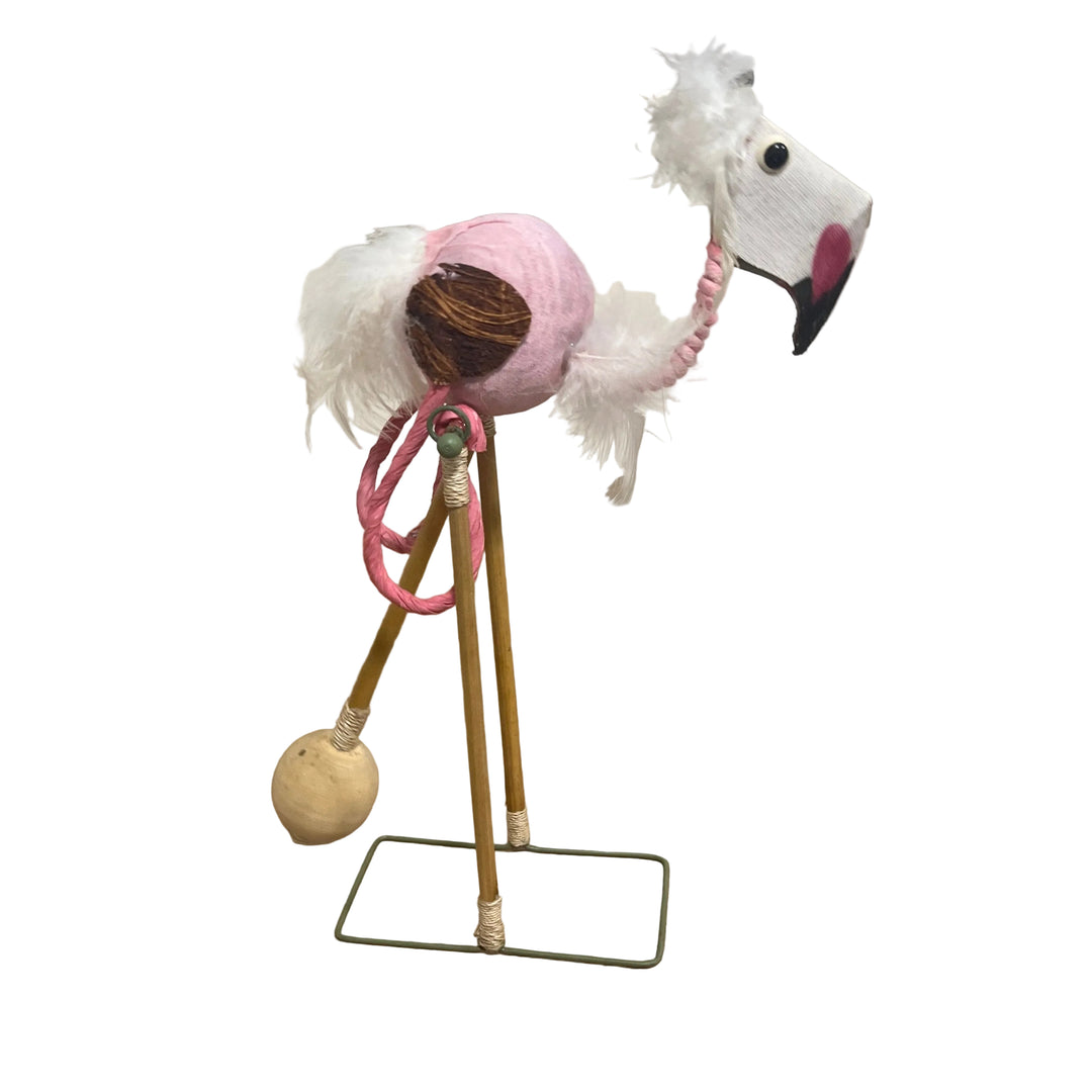 Flamingo Fun Rocking Table Decor