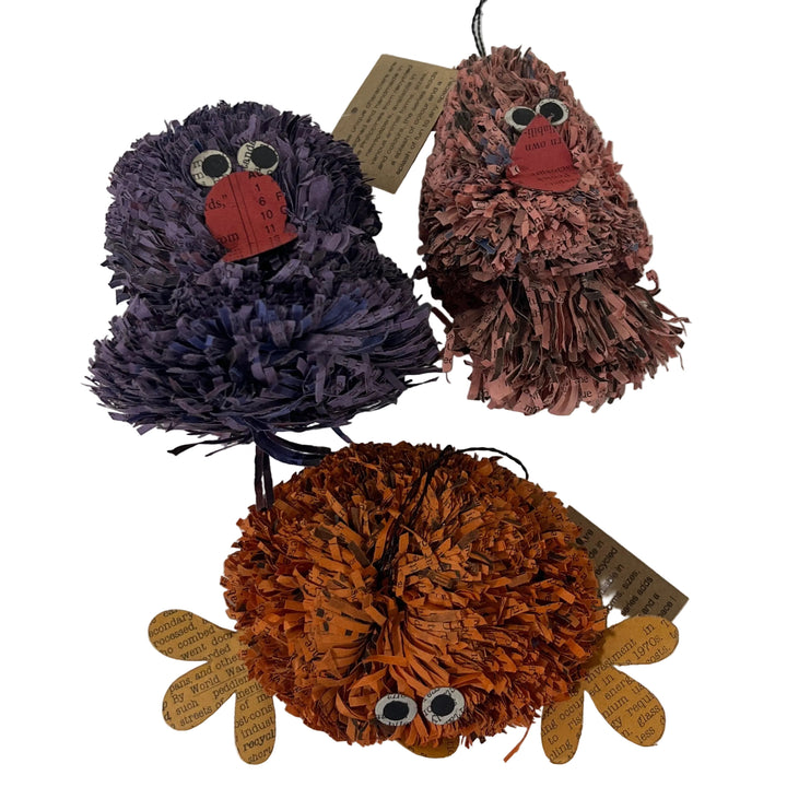 Set of 3 Sea Creatures Paper Capers