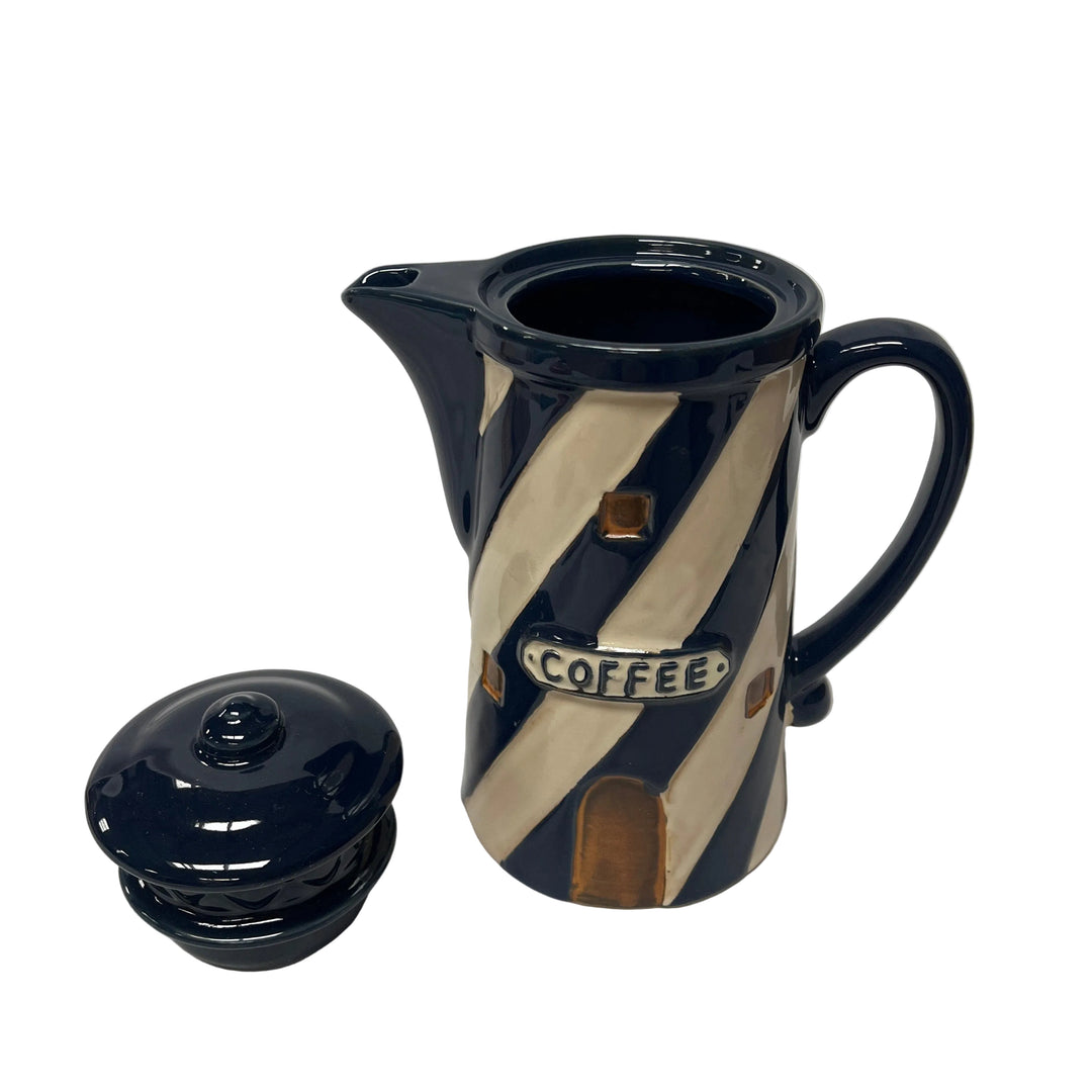 Moby Dick Light House Coffee Pot