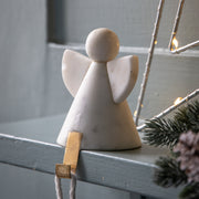 Angel Marble Stocking Holder -SOLD OUT