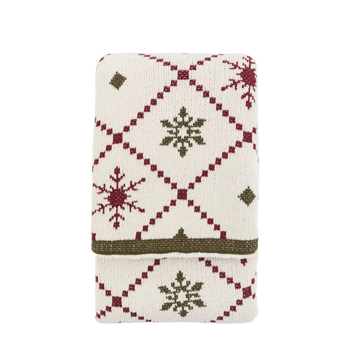 Heritage Fairisle Chenille Woven Throw