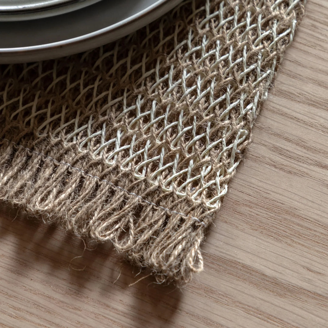 Striped Jute Placemat 4 Pack
