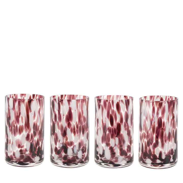 Highball Confetti Glasses Set of 4