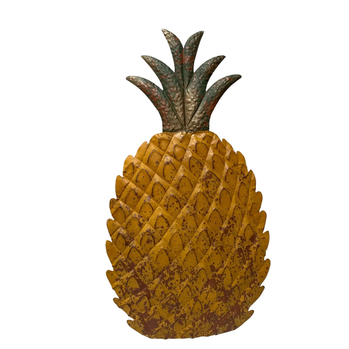 Large Metal Pineapple Wall Art