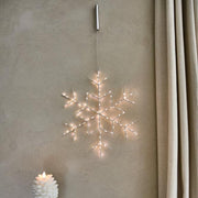 LED Hanging Snowflake light