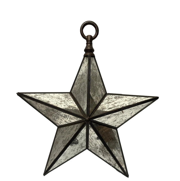 Large Glass Hanging Star Light