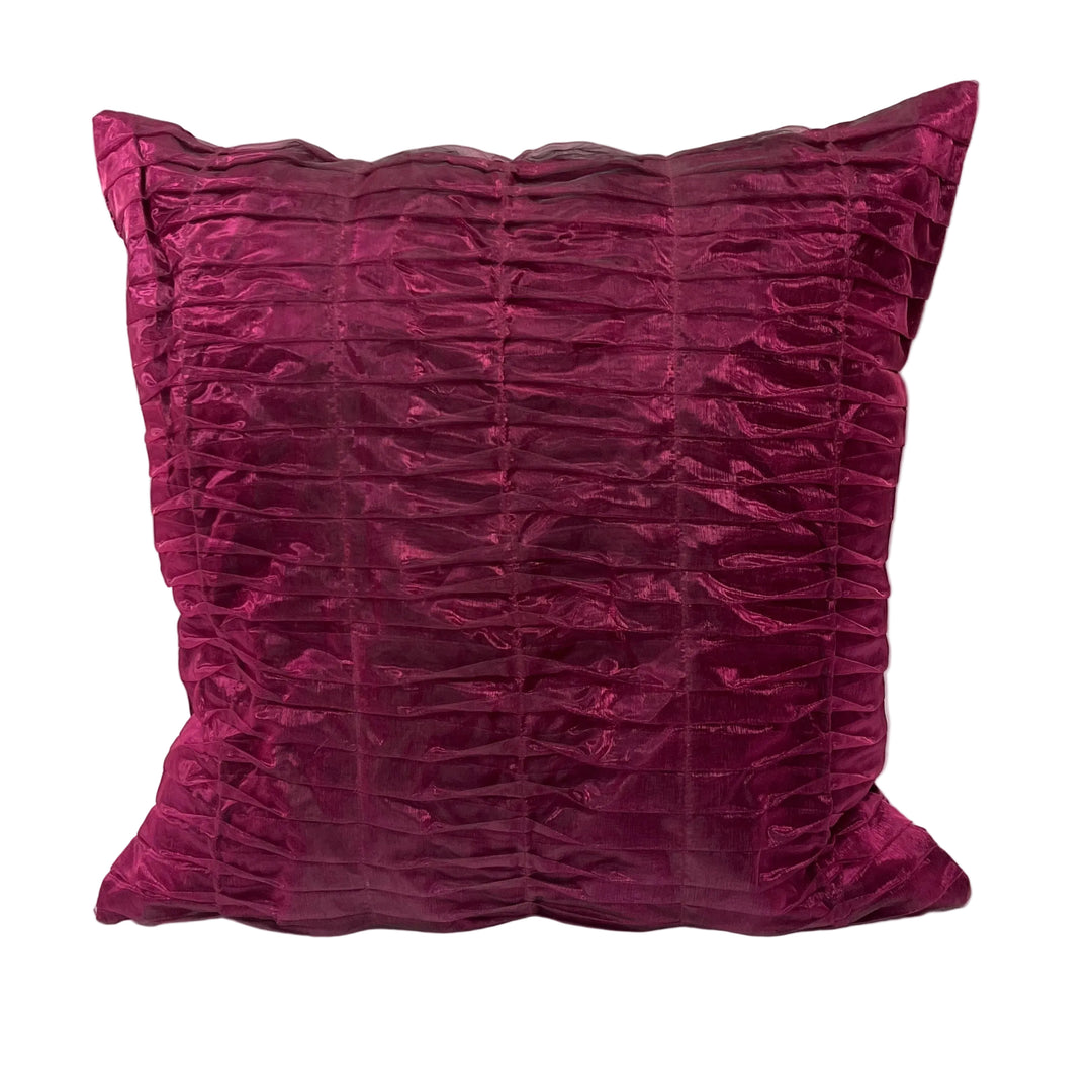 Large Organza Cushion Covers Pink X4