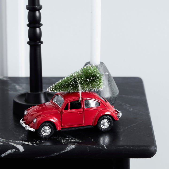 Christmas Car Decoration in Red