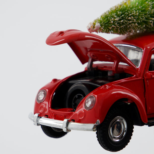 Christmas Car Decoration in Red