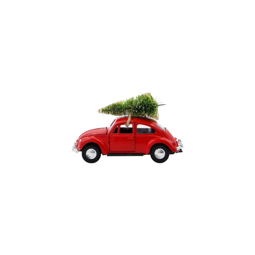 Christmas Car Decoration in Red