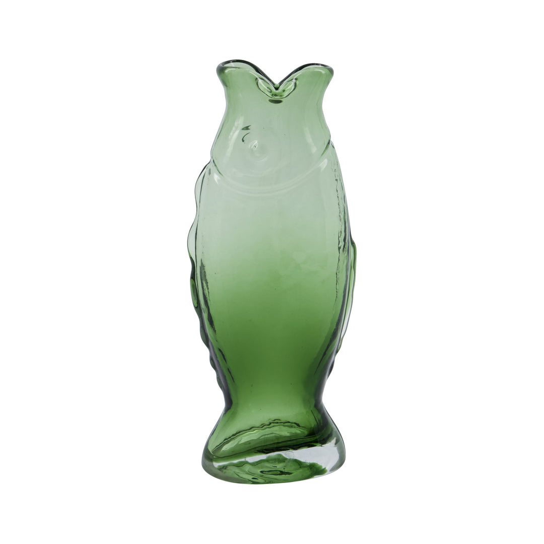 Fish Vase in Green